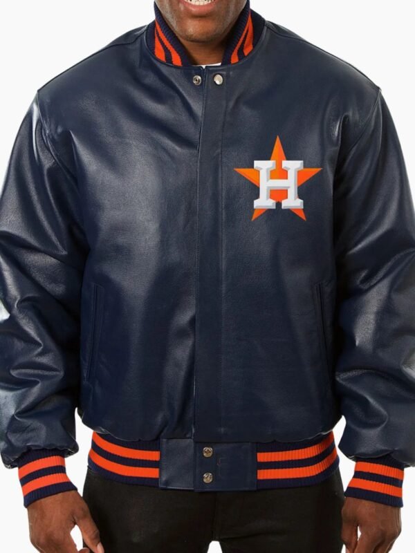 MLB Houston Astros Leather Jacket