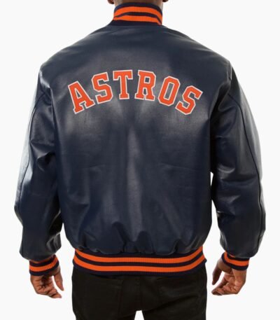 MLB Houston Astros Leather Jacket