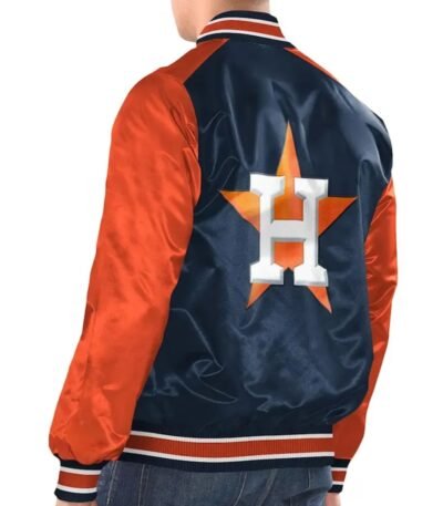 MLB Houston Astros Satin Jacket Men and Women
