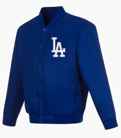 MLB Los Angeles Dodgers Blue Wool Varsity Jacket