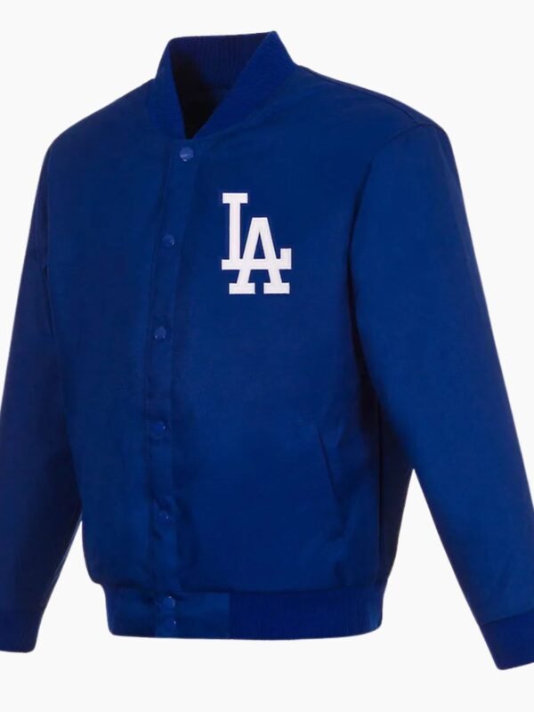 MLB Los Angeles Dodgers Blue Wool Varsity Jacket