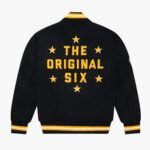 MLB OVO Boston Bruins Varsity Jacket