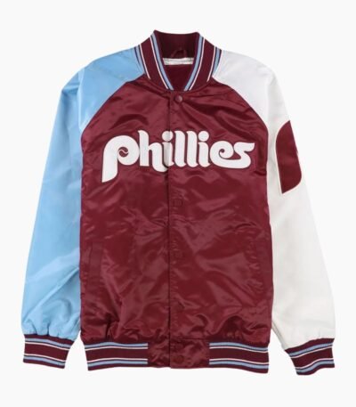 MLB Philadelphia Phillies Satin Jacket