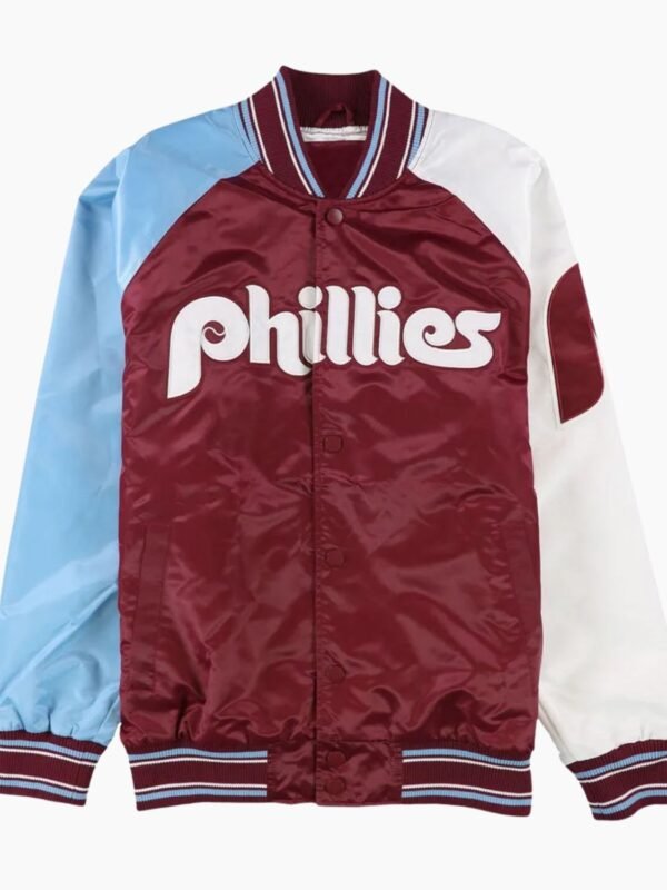 MLB Philadelphia Phillies Satin Jacket