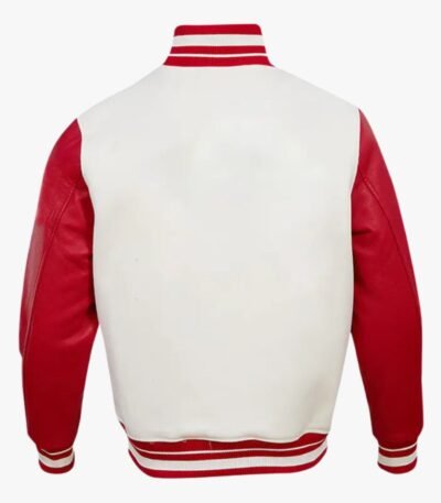 MLB Red and White Yankees Jacket