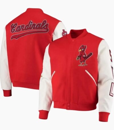 MLB St Louis Cardinals Wool Varsity Jacket