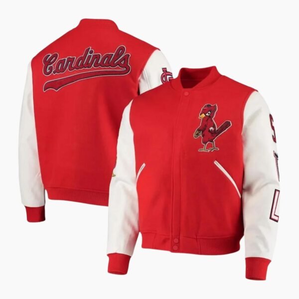 MLB St Louis Cardinals Wool Varsity Jacket