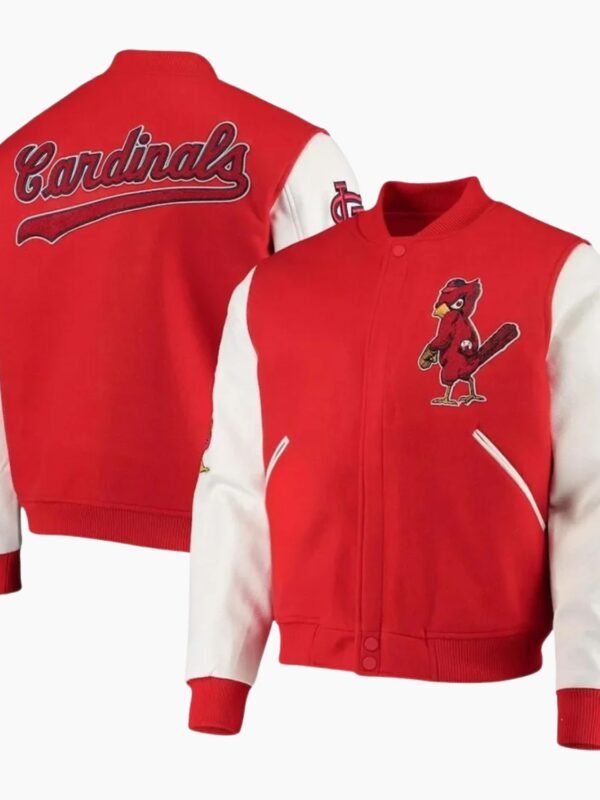 MLB St Louis Cardinals Wool Varsity Jacket