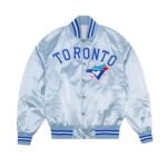 MLB Toronto Blue Jays Satin Jacket Men and Women