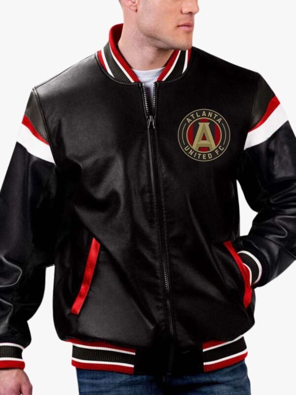 MLS Atlanta United FC Varsity Leather Jacket