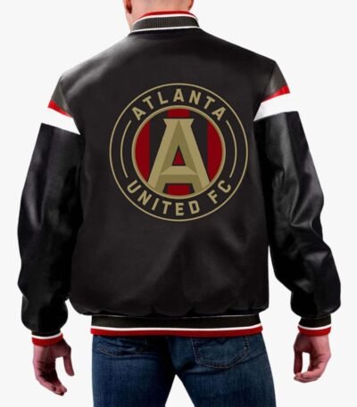 MLS Atlanta United FC Varsity Leather Jacket