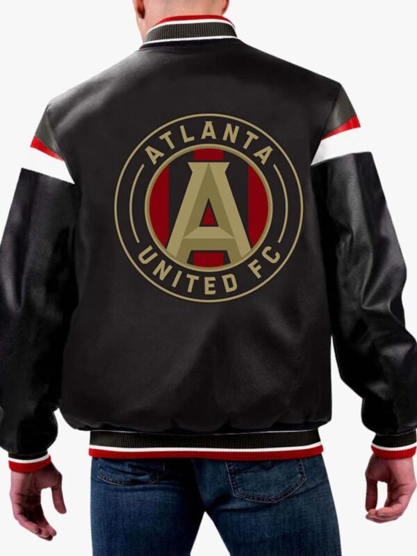 MLS Atlanta United FC Varsity Leather Jacket