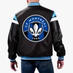 MLS CF Montreal Varsity Leather Jacket