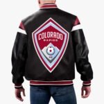MLS Colorado Rapids Varsity Leather Jacket