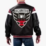 MLS DC United Varsity Leather Jacket