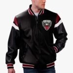 MLS DC United Varsity Leather Jacket