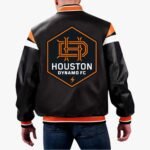 MLS Houston Dynamo FC Varsity Leather Jacket