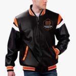 MLS Houston Dynamo FC Varsity Leather Jacket