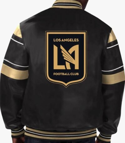 MLS Los Angeles FC front Leather Jacket