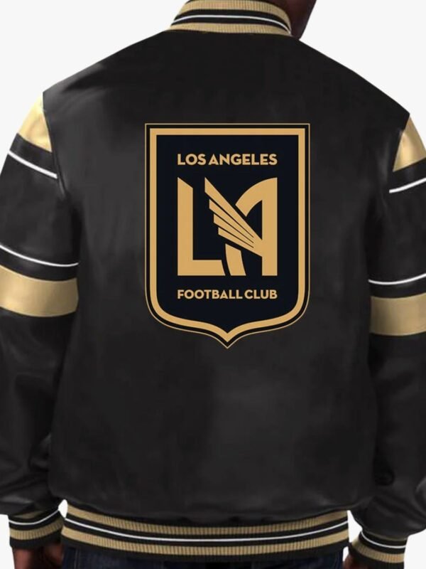 MLS Los Angeles FC front Leather Jacket