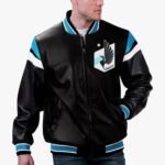 MLS Minnesota United FC Varsity Leather Jacket