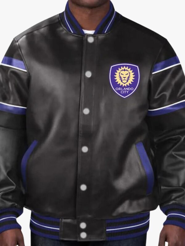 MLS Orlando City SC Leather Jacket