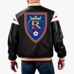 MLS Real Salt Lake Varsity Leather Jacket