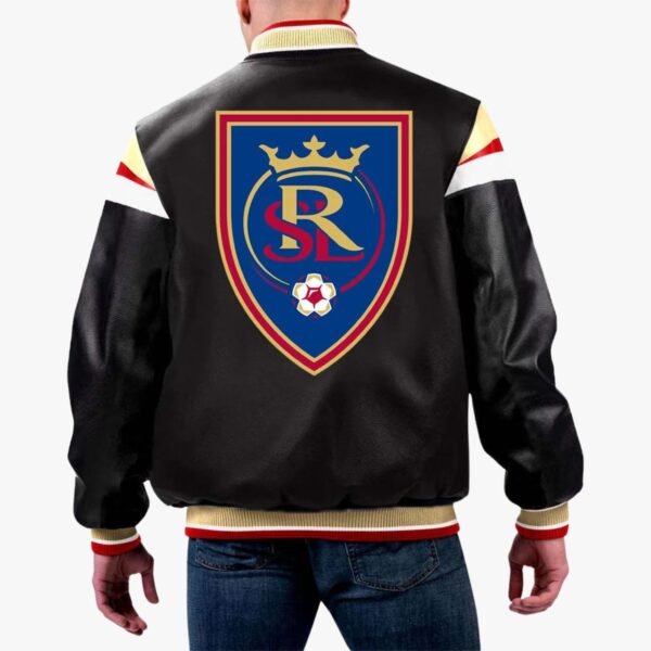 MLS Real Salt Lake Varsity Leather Jacket