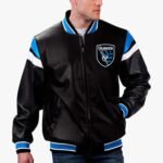 MLS San Jose Earthquakes Varsity Leather Jacket