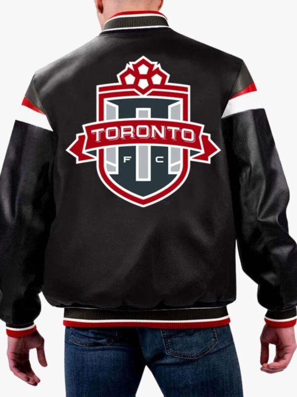 MLS Toronto FC Varsity Leather Jacket