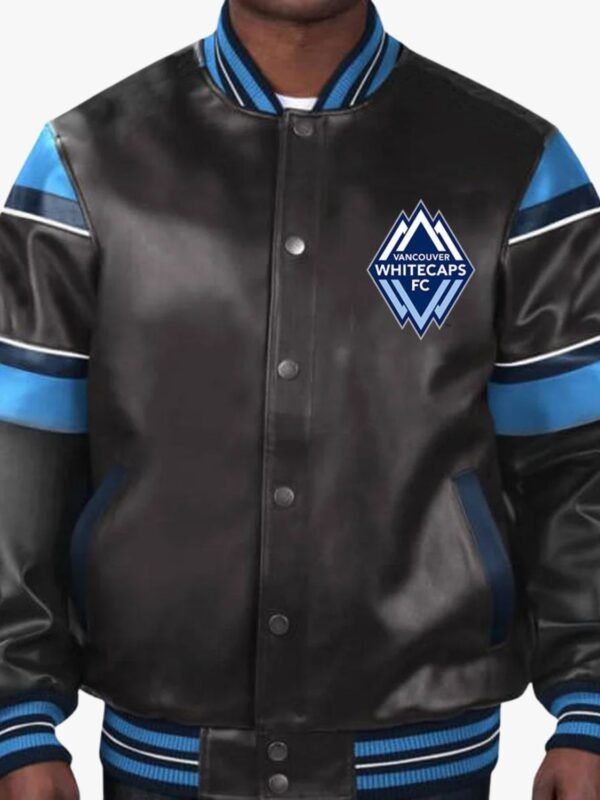 MLS Vancouver Whitecaps FC Leather Jacket