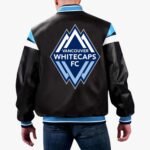 MLS Vancouver Whitecaps Varsity Leather Jacket