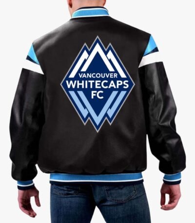 MLS Vancouver Whitecaps Varsity Leather Jacket