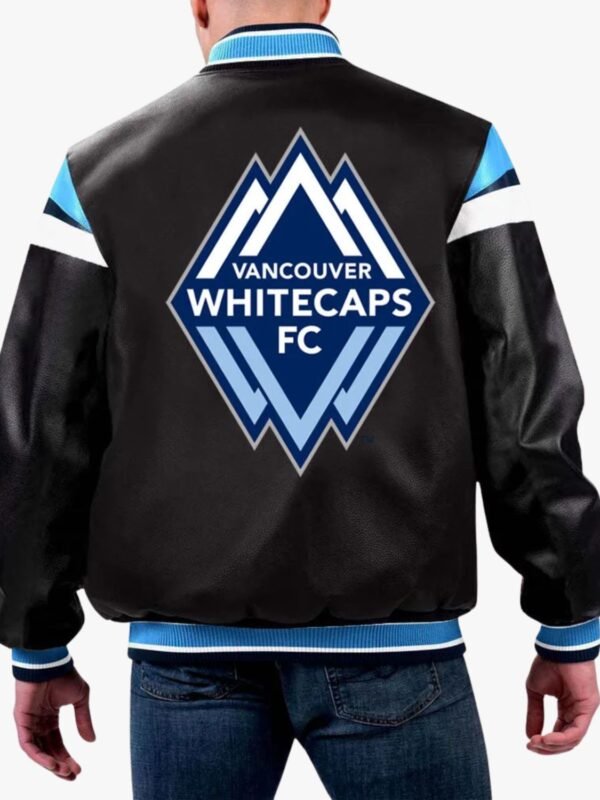 MLS Vancouver Whitecaps Varsity Leather Jacket