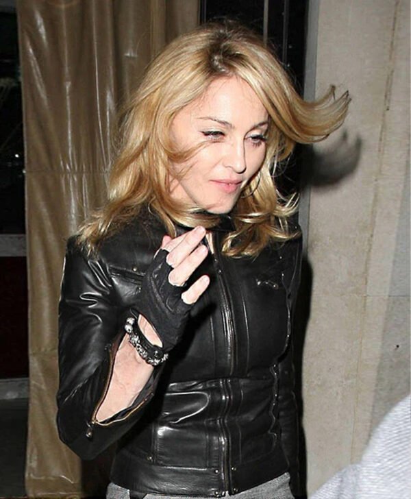 Madonna Black Leather Jacket