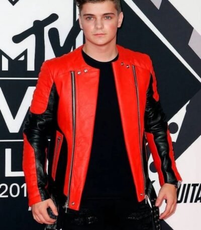 Martin Garrix Mtv European Music Awards Leather Jacket