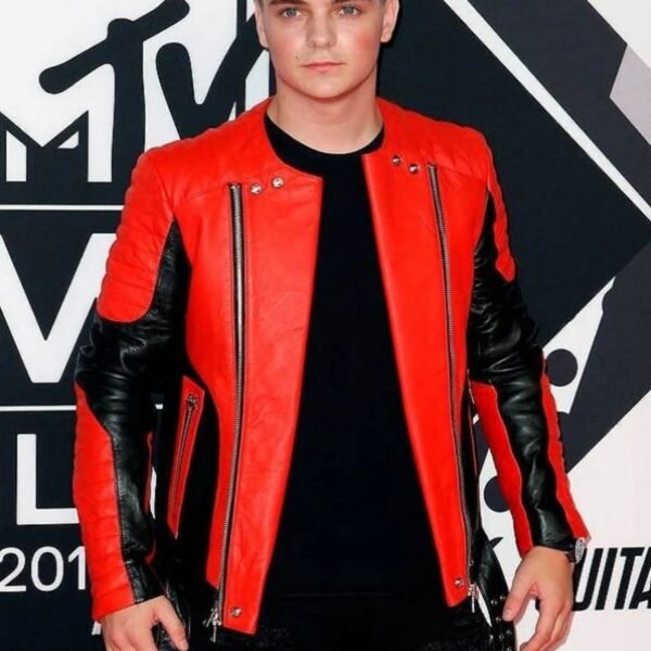 Martin Garrix Mtv European Music Awards Leather Jacket