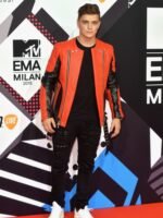 Martin Garrix Mtv European Music Awards Leather Jacket