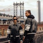 Men And Women Black Cropped Legend Leather Jacket