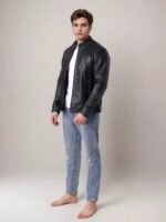 Men Club Night Classic Leather Jacket