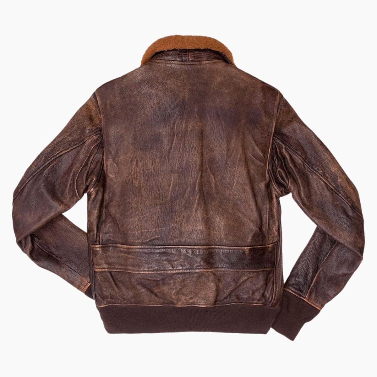 Men Distressed Flight Jacket