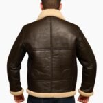 Mens Aviator B3 Bomber Sheepskin Jacket