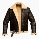 Mens Aviator B3 Bomber Sheepskin Jacket