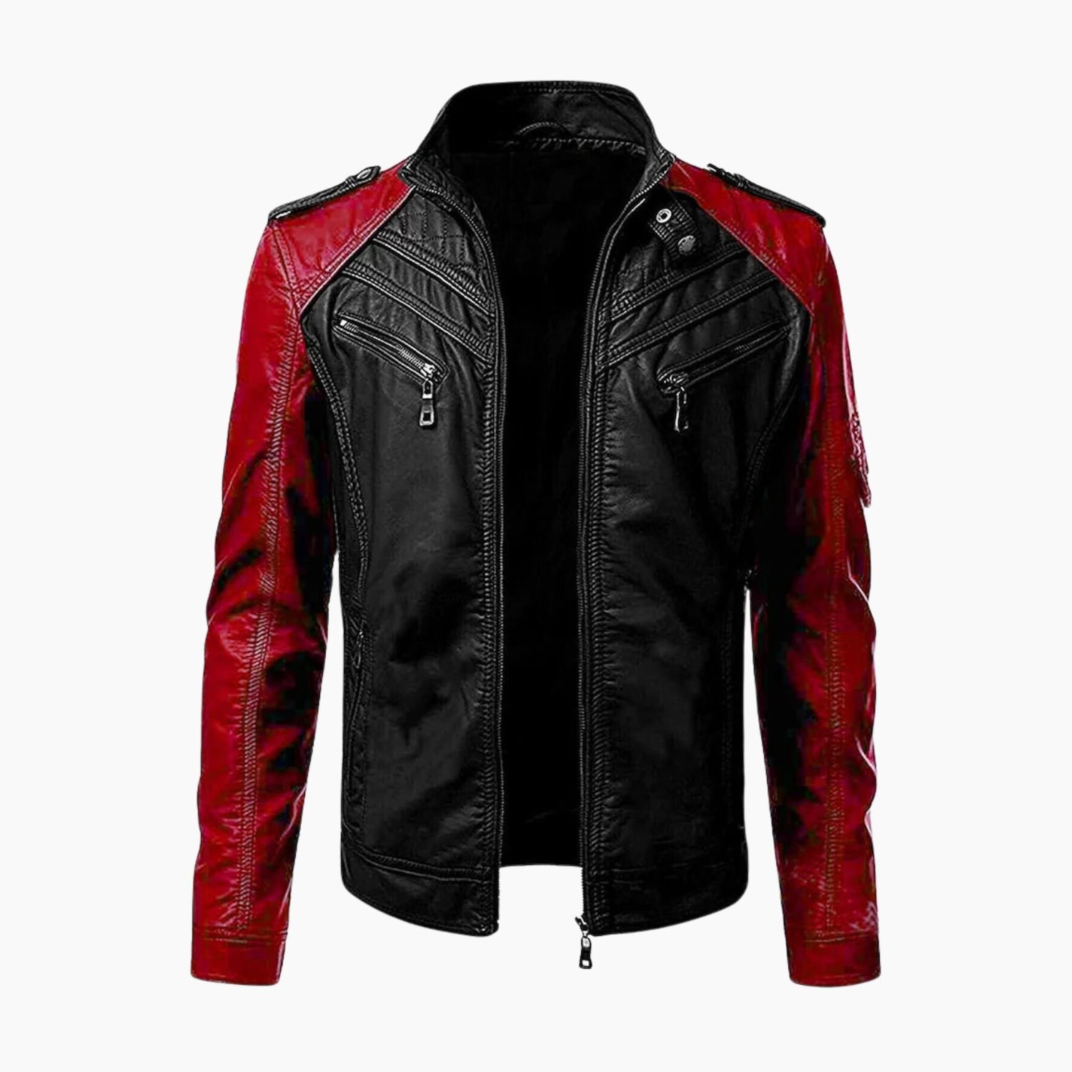 Men's Black Leather Jacket Men's Black Leather Jacket