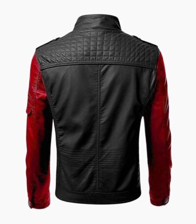 Men's Black Leather Jacket