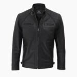 Men's Brown Motorcycle Leather Jacket