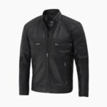 Men's Brown Motorcycle Leather Jacket