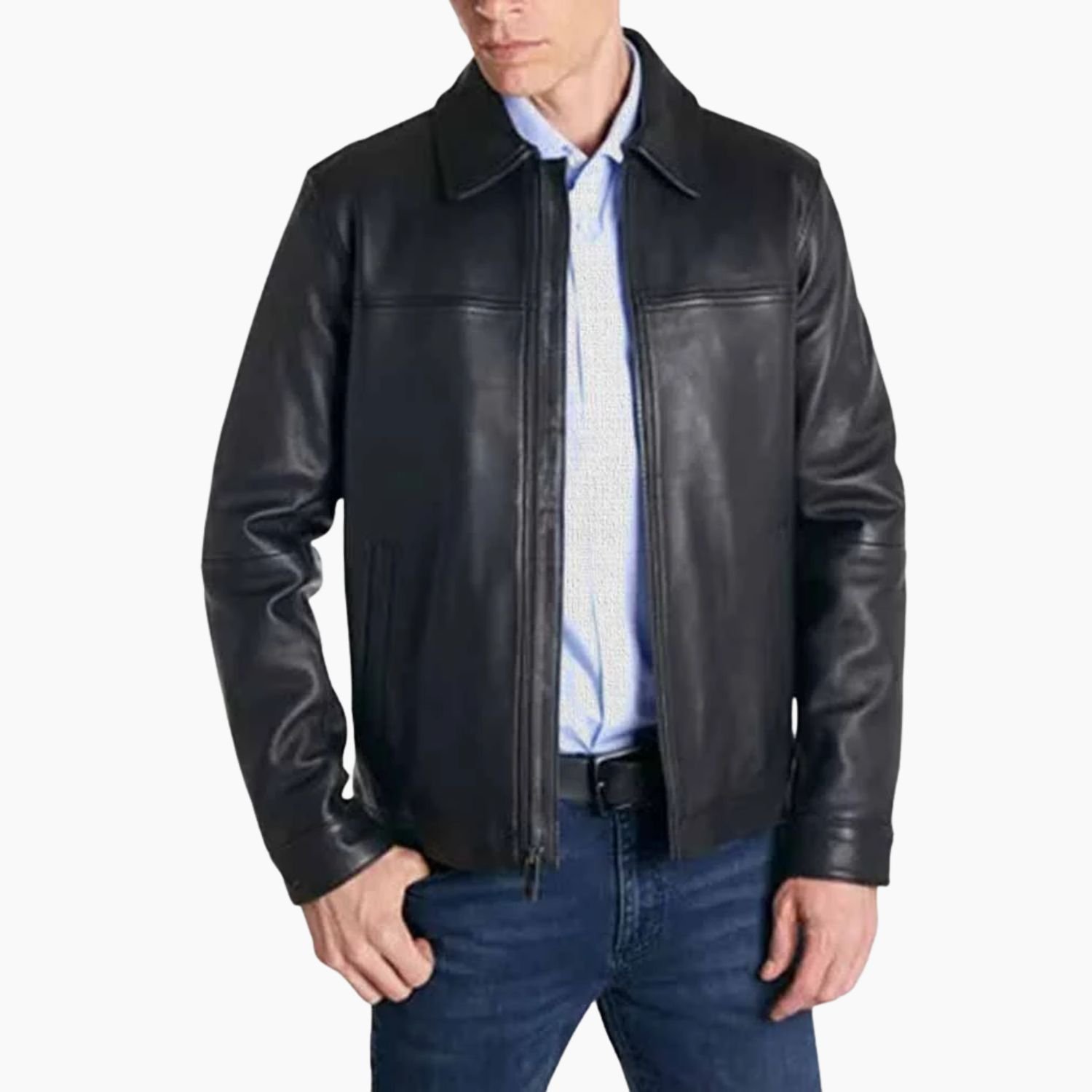 Men's Classic Leather Jacket Men's Classic Leather Jacket