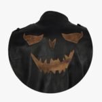 Mens Handmade Vintage Halloween Leather Jacket for Halloween