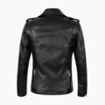 Mens Multi Zipper Biker Genuine Style Leather Jackets